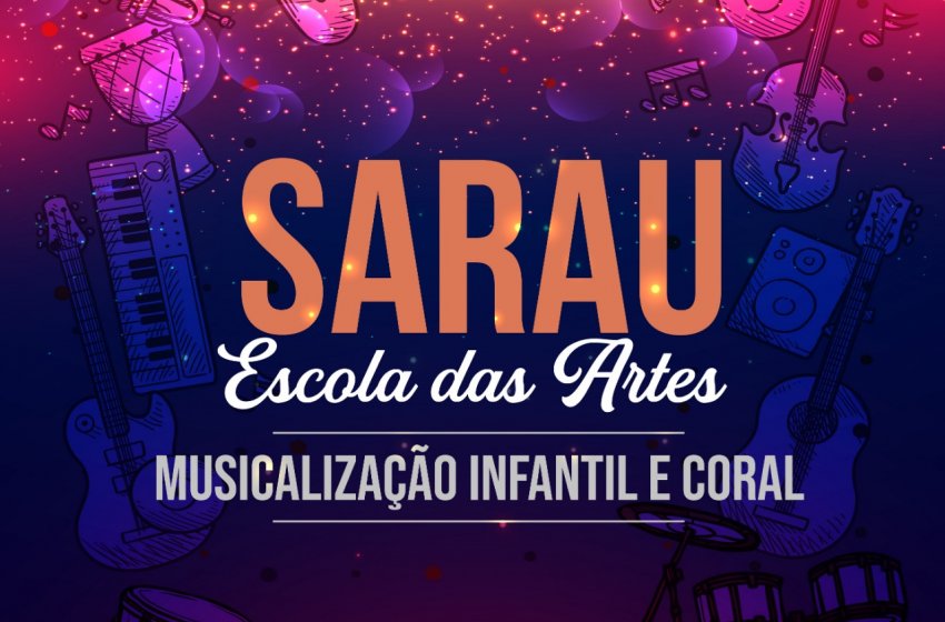 SEXTA-FEIRA TEM SARAU DE MUSICALIZAÇÃO INFANTIL E DE CORAL NO TEATRO DE JAGUARIÚNA