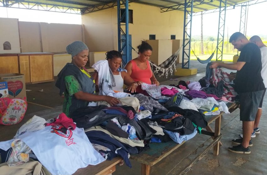 ‘JAGUARIÚNA SOLIDÁRIA’ ATENDE OS MORADORES DO BAIRRO TANQUINHO NESTA SEXTA