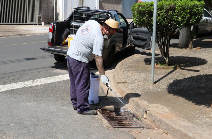 PREFEITURA DE JAGUARIÚNA INTENSIFICA DEDETIZAÇÃO DE BUEIROS NOS BAIRROS DA CIDADE