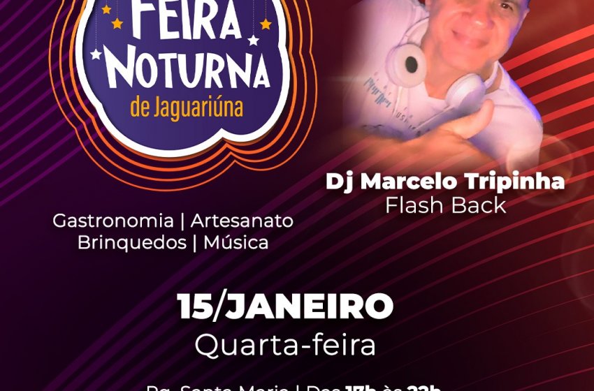 HOJE TEM FEIRA NOTURNA NO PARQUE SANTA MARIA