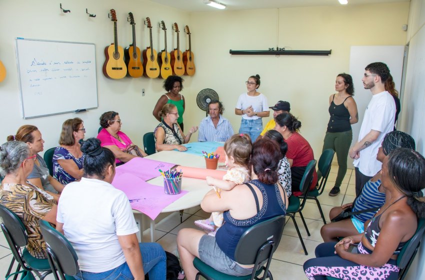 CRAS NASSIF PROMOVE ENCONTRO COM FAMÍLIAS PARA DISCUTIR SAÚDE MENTAL