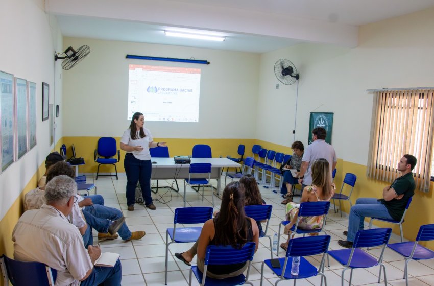 PREFEITURA PLANEJA AÇÕES PARA CONSERVAÇÃO E RECUPERAÇÃO DE RECURSOS HÍDRICOS