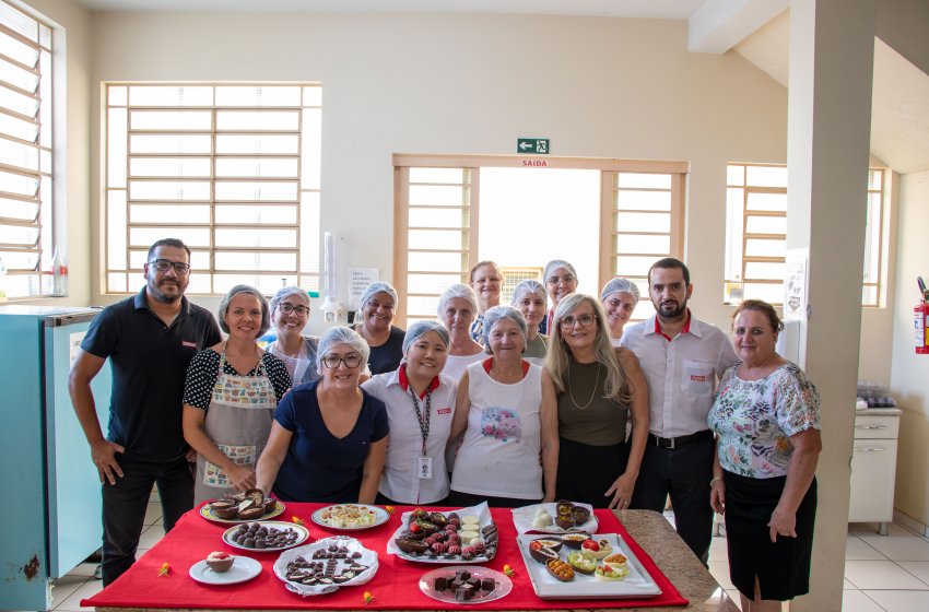 FUNDO SOCIAL DE JAGUARIÚNA CONCLUI CURSO DE OVOS DE PÁSCOA 