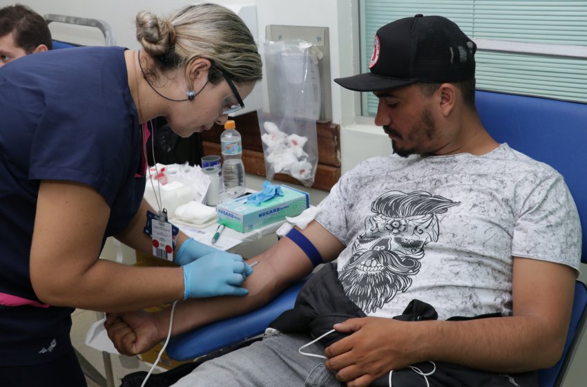 CAMPANHA DE DOAÇÃO DE SANGUE ACONTECE NO CENTRO DE ESPECIALIDADES NESTE SÁBADO