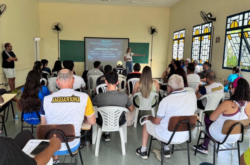 INTEGRAÇÃO REÚNE NOVOS PROFESSORES DA SECRETARIA DE JUVENTUDE, ESPORTES E LAZER 