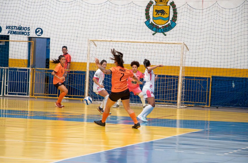 CAMPEONATO MUNICIPAL DE FUTSAL FEMININO CHEGA À 3ª RODADA NESTE DOMINGO