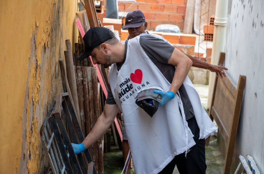 SAÚDE DE JAGUARIÚNA VISITA QUASE 1,7 MIL IMÓVEIS NESTE FIM DE SEMANA EM MUTIRÃO CONTRA A DENGUE