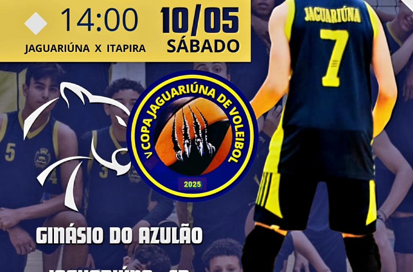 VÔLEI SUB 17 ESTREIA SÁBADO NA COPA JAGUARIÚNA   