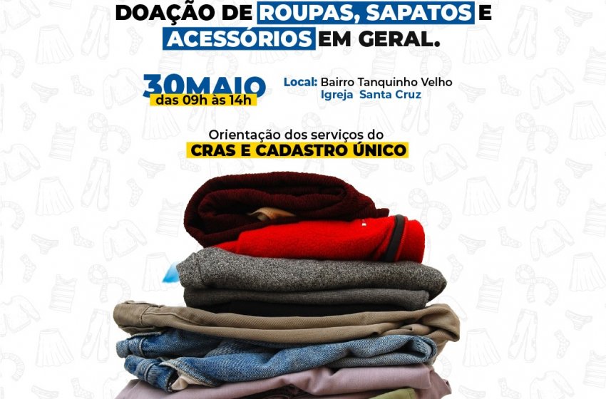   JAGUARIÚNA SOLIDÁRIA ACONTECERÁ NESTA SEXTA NO TANQUINHO