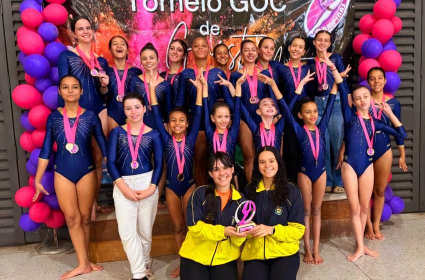 GINÁSTICA ARTÍSTICA DE JAGUARIÚNA CONQUISTA VITÓRIAS EM CAMPINAS