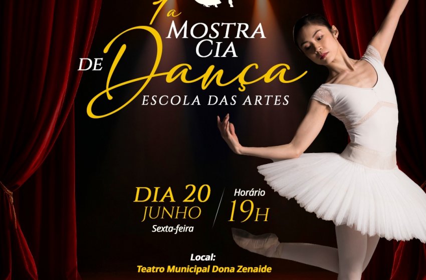 CIA DE DANÇA DE JAGUARIÚNA FAZ APRESENTAÇÃO NESTA SEXTA NO TEATRO