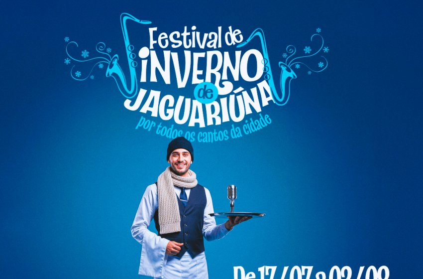 ‘FESTIVAL DE INVERNO POR TODOS OS CANTOS DA CIDADE’ COMEÇA NESTA QUINTA EM JAGUARIÚNA