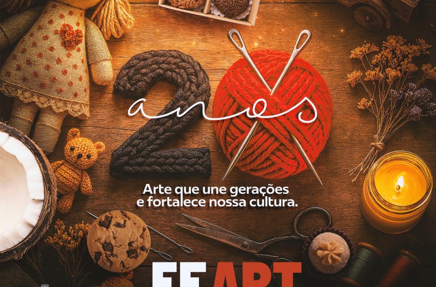 FEIRA DE ARTE E ARTESANATO DE JAGUARIÚNA COMEMORA 20 ANOS