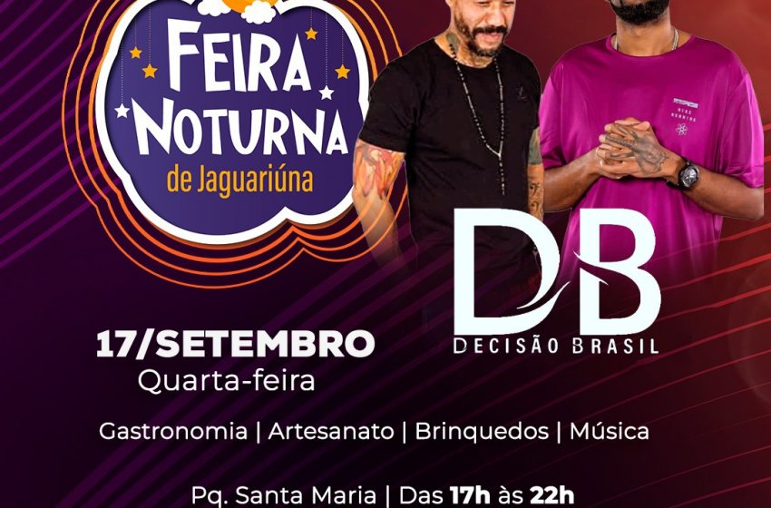 HOJE TEM PAGODE NA FEIRA NOTURNA NO PARQUE SANTA MARIA 
