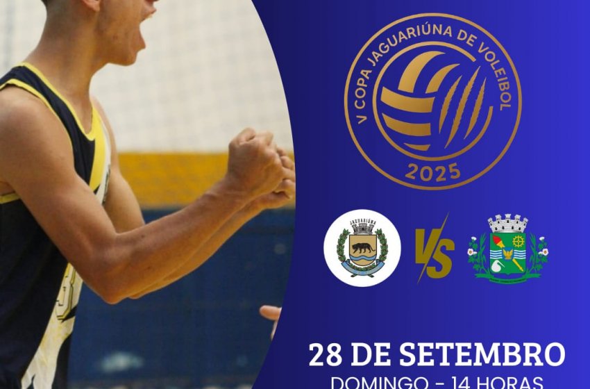JAGUARIÚNA ESTÁ NA FINAL DA V COPA REGIONAL DE VOLEIBOL 
