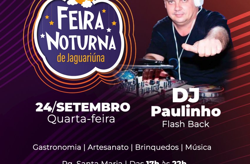 HOJE TEM ‘FLASH BACK’ NA FEIRA NOTURNA DO PARQUE SANTA MARIA  