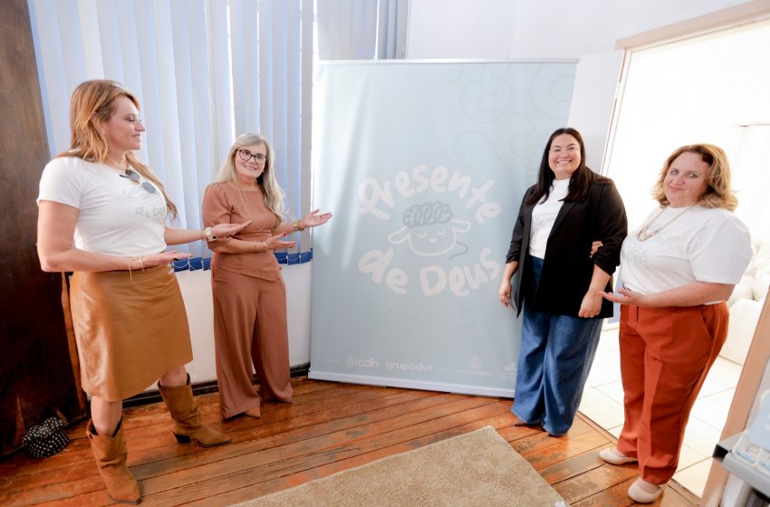 FUNDO SOCIAL LANÇA PROJETO ‘PRESENTE DE DEUS’ EM JAGUARIÚNA