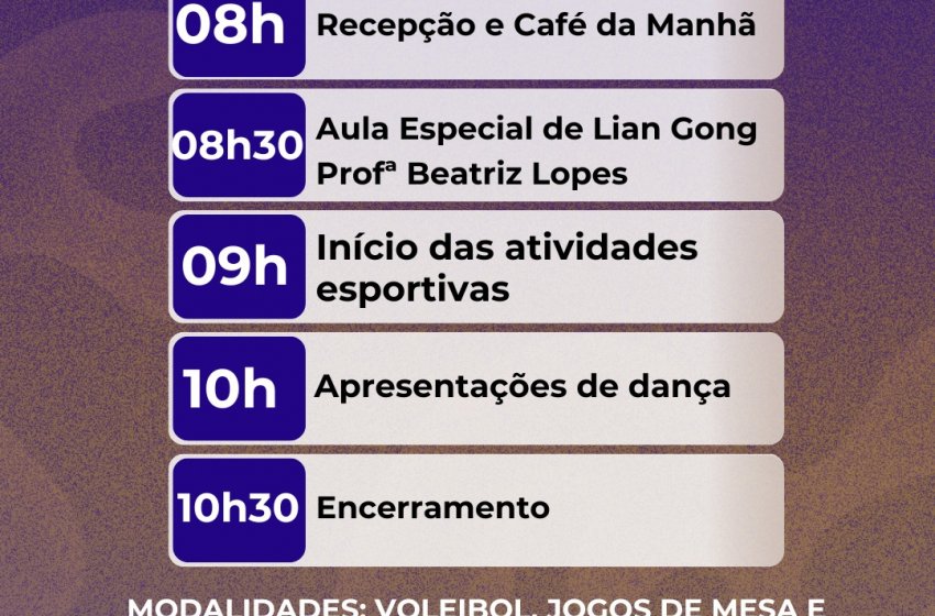 SECRETARIA DE ESPORTES REALIZA PROGRAMAÇÃO ESPECIAL PELO DIA DO IDOSO EM JAGUARIÚNA