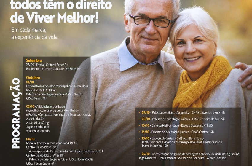 DIA INTERNACIONAL DA PESSOA IDOSA TERÁ PALESTRA NO CRAS NASSIF