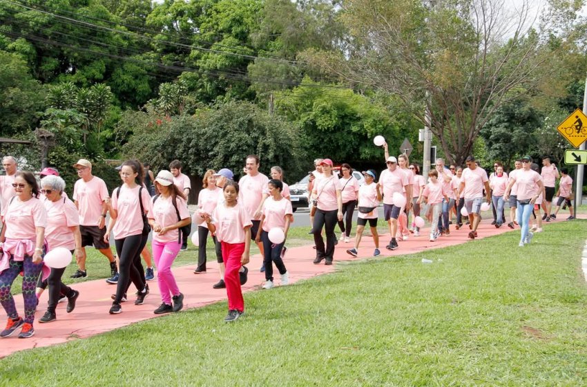 CAMINHADA ROSA VAI COLORIR JAGUARIÚNA NA PRÓXIMA SEGUNDA-FEIRA