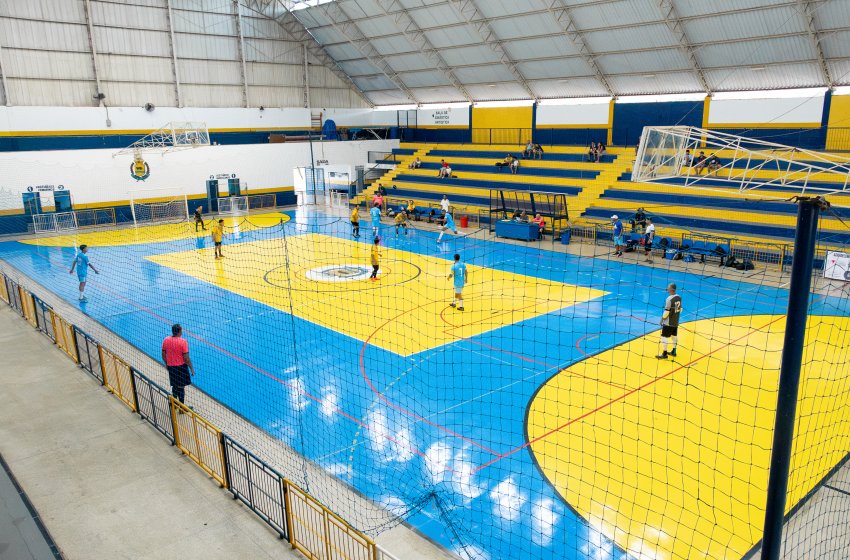 GOLEADAS MARCAM RODADA DO MUNICIPAL DE FUTSAL