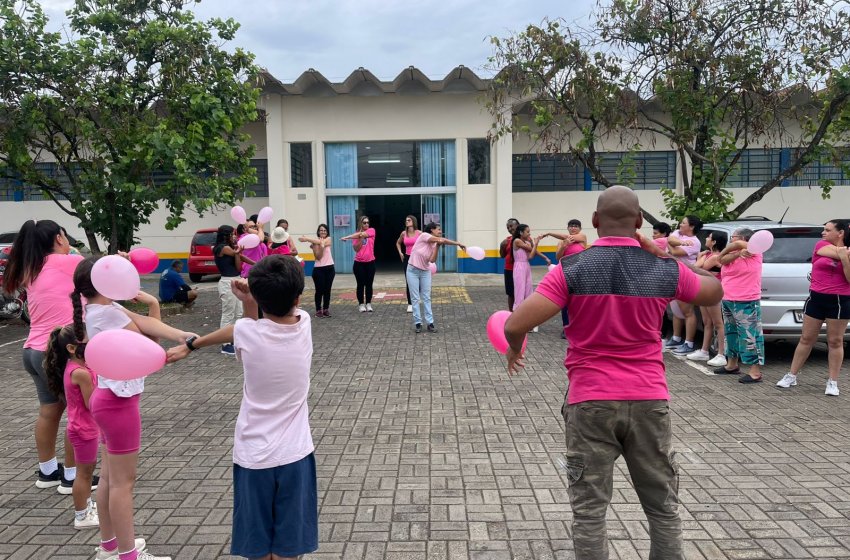 UBSs DE JAGUARIÚNA PROMOVEM AÇÕES DE ENCERRAMENTO DO OUTUBRO ROSA