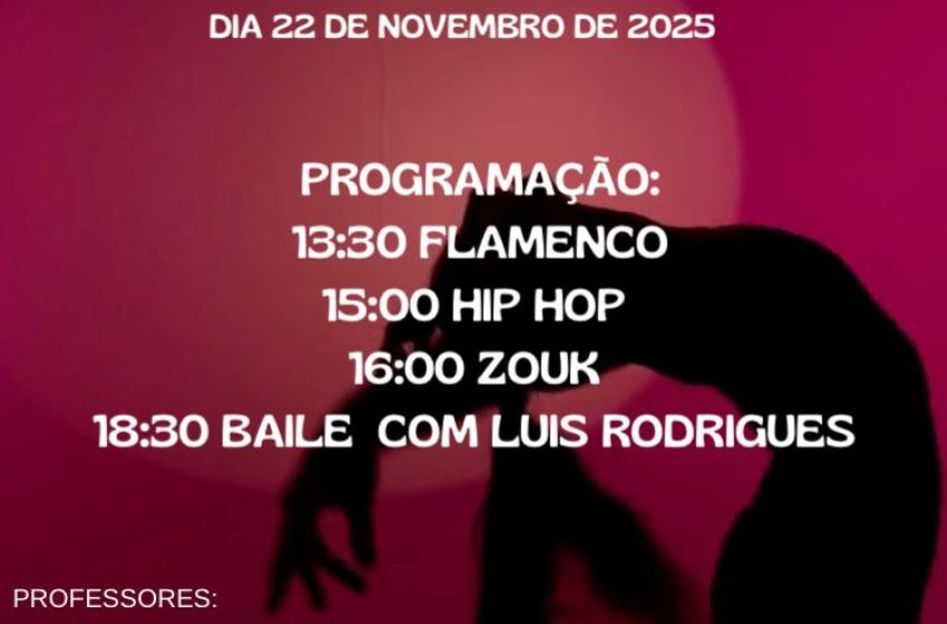 CULTURA PROMOVE WORKSHOP DE DANÇA GRATUITO NA ESTAÇÃO DE GUEDES NESTE SÁBADO