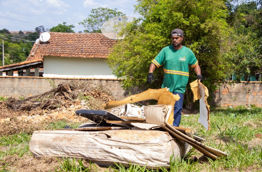 SERVIÇOS DE CATA-ENTULHO, BAGULHO E GALHOS TÊM ORIENTAÇÃO ESPECIAL NESTE FINAL DE ANO