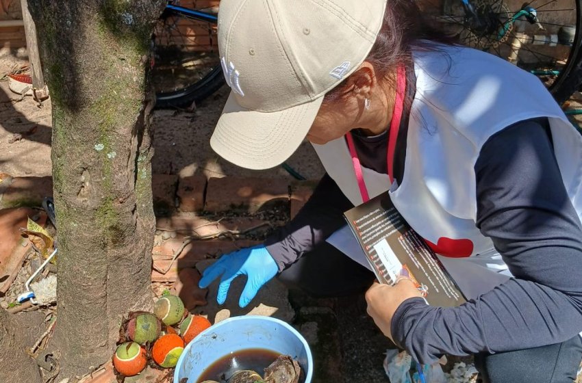 MUTIRÃO CONTRA A DENGUE NO BAIRRO NASSIF VISITA MAIS DE MIL IMÓVEIS