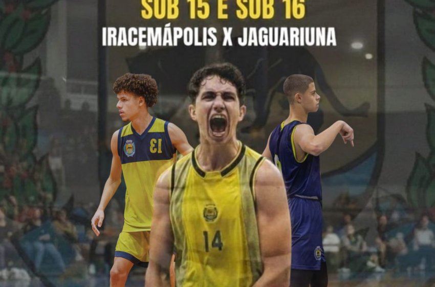 BASQUETE JAGUARIUNENSE DECIDE DOIS TÍTULOS NO SÁBADO 