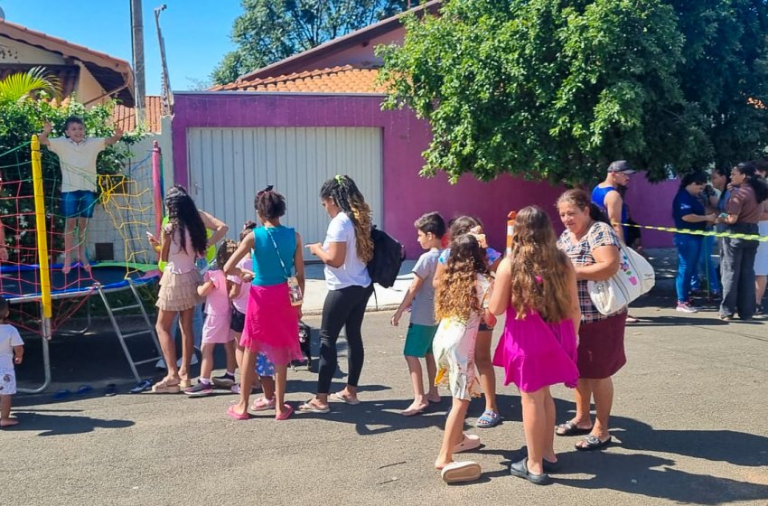 CRAS FLORIANÓPOLIS PROMOVE INTEGRAÇÃO DE FIM DE ANO PARA FAMÍLIAS ATENDIDAS EM JAGUARIÚNA
