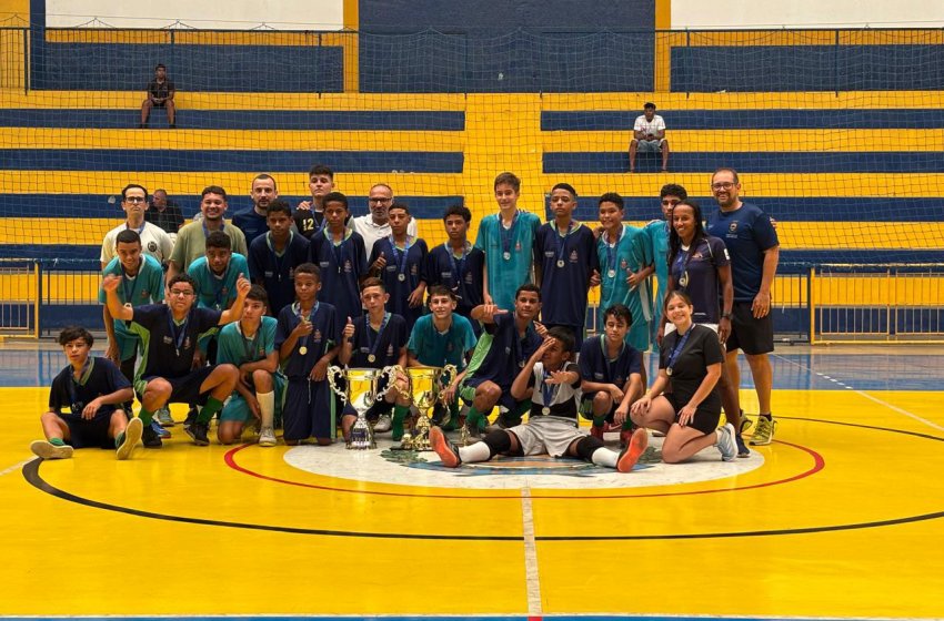 FINAIS DO INTERNÚCLEOS DE FUTSAL ACONTECERAM SÁBADO NO AZULÃO