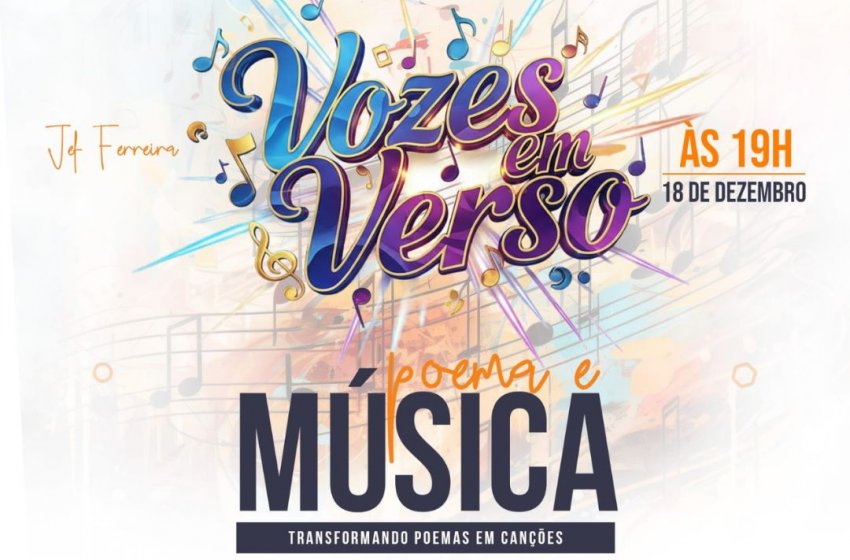VOZES EM VERSO LEVA POESIA E MÚSICA À PROGRAMAÇÃO DE NATAL DE JAGUARIÚNA