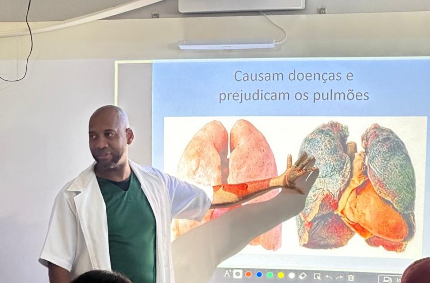 SAÚDE DE JAGUARIÚNA OFERECE PREVENÇÃO E TRATAMENTO DO TABAGISMO