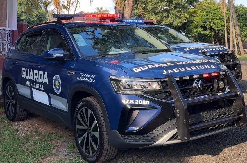 GUARDA MUNICIPAL DE JAGUARIÚNA GANHA DUAS NOVAS VIATURAS