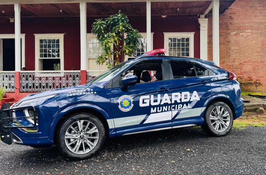 GUARDA MUNICIPAL DE JAGUARIÚNA RECEBE MAIS SEIS NOVAS VIATURAS
