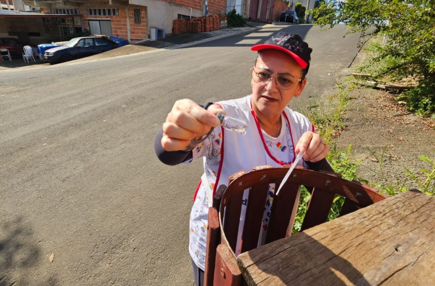 SAÚDE VISITA MAIS DE 560 IMÓVEIS DURANTE MUTIRÃO CONTRA A DENGUE NO JARDIM PRIMAVERA