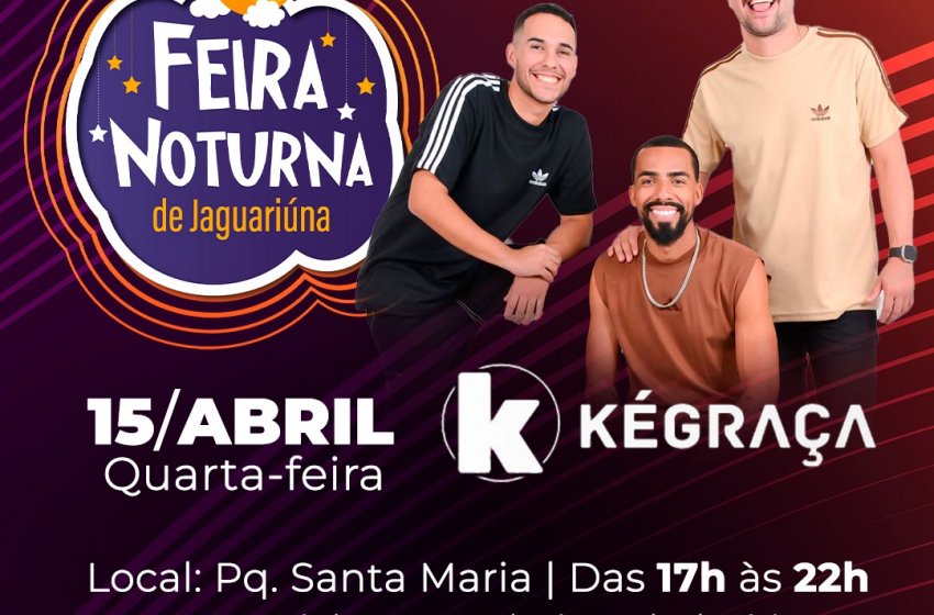 PARQUE SANTA MARIA RECEBE HOJE MAIS UMA EDIÇÃO DA FEIRA NOTURNA  