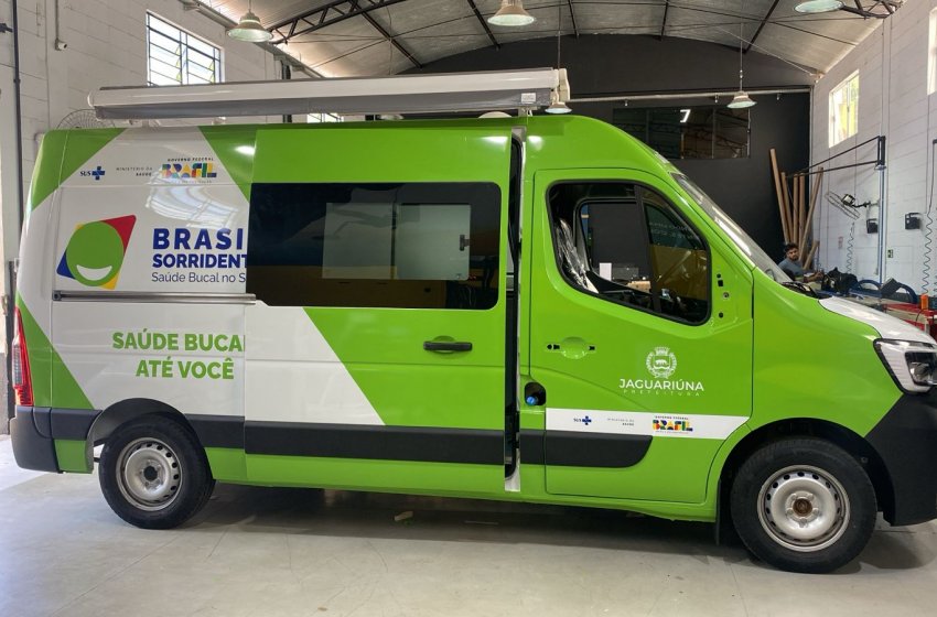 JAGUARIÚNA AMPLIA ATENDIMENTO DE SAÚDE BUCAL COM ‘ODONTOMÓVEL’