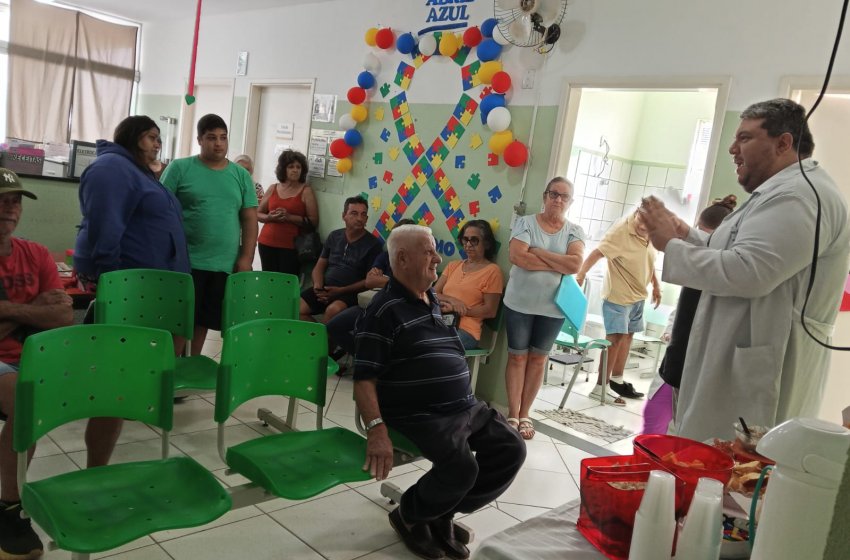 JAGUARIÚNA ENCERRA ‘ABRIL AZUL’ COM RODA DE CONVERSA NA UBS GUEDES