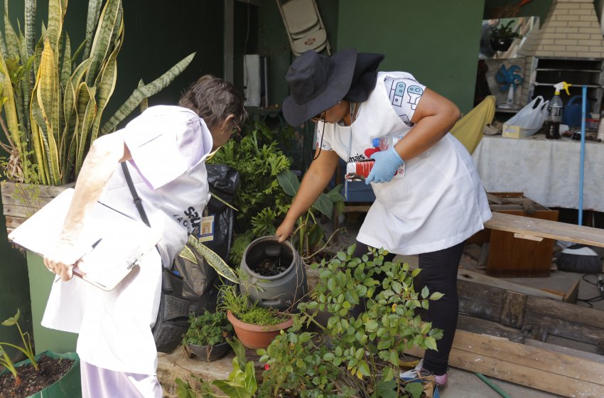 SAÚDE REFORÇA AÇÕES CONTRA A DENGUE NO BAIRRO CRUZEIRO DO SUL NESTE SÁBADO