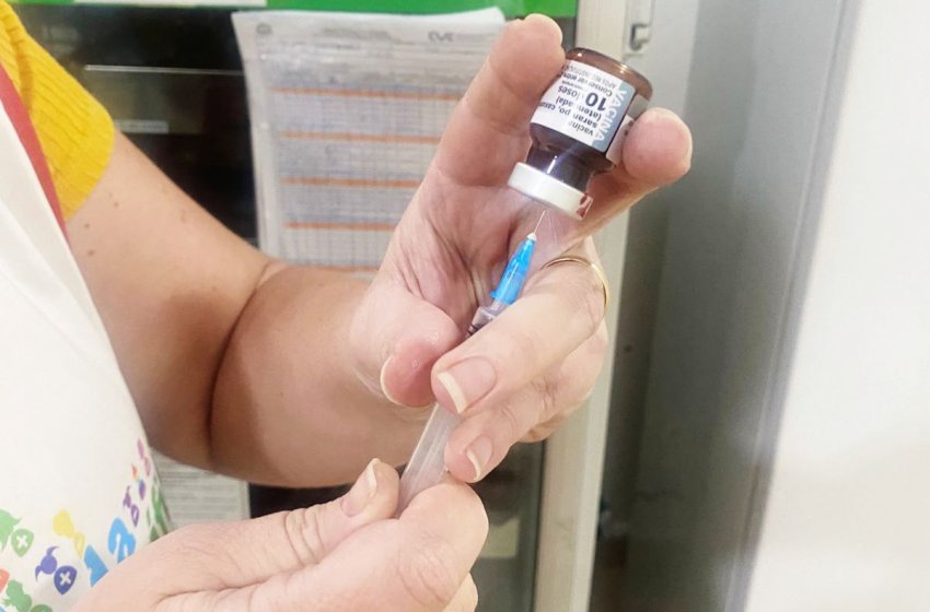 JAGUARIÚNA REFORÇA VACINAÇÃO CONTRA O SARAMPO