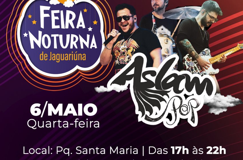 PARQUE SANTA MARIA RECEBE A FEIRA NOTURNA NESTA QUARTA