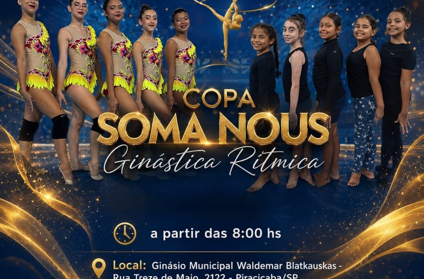  GINÁSTICA RÍTMICA DE JAGUARIÚNA PARTICIPA DA COPA SOMA NOUS EM PIRACICABA 