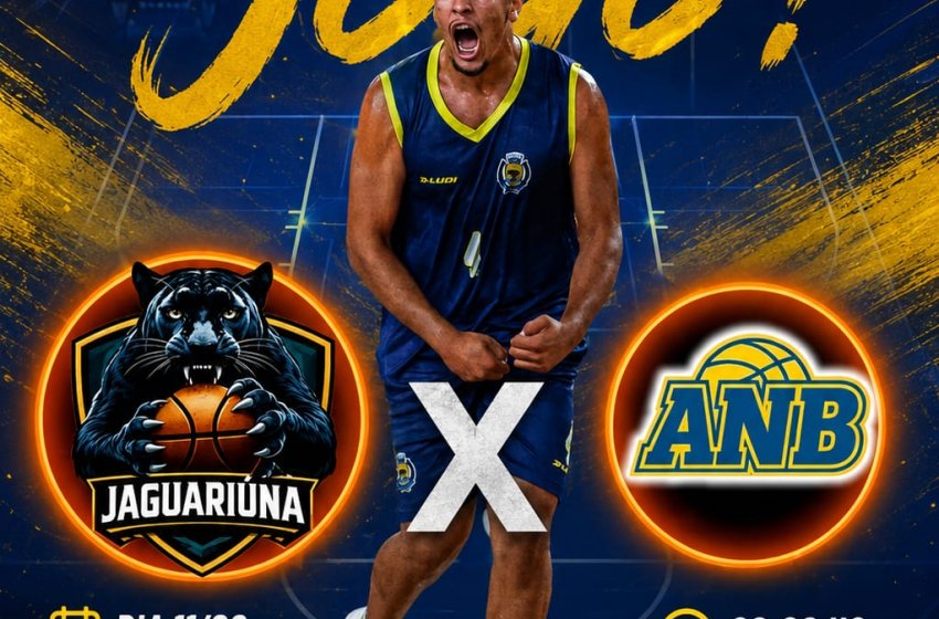 JAGUARIÚNA JOGA EM CASA NESTA QUINTA PELA LIGA METROPOLITANA DE BASQUETE