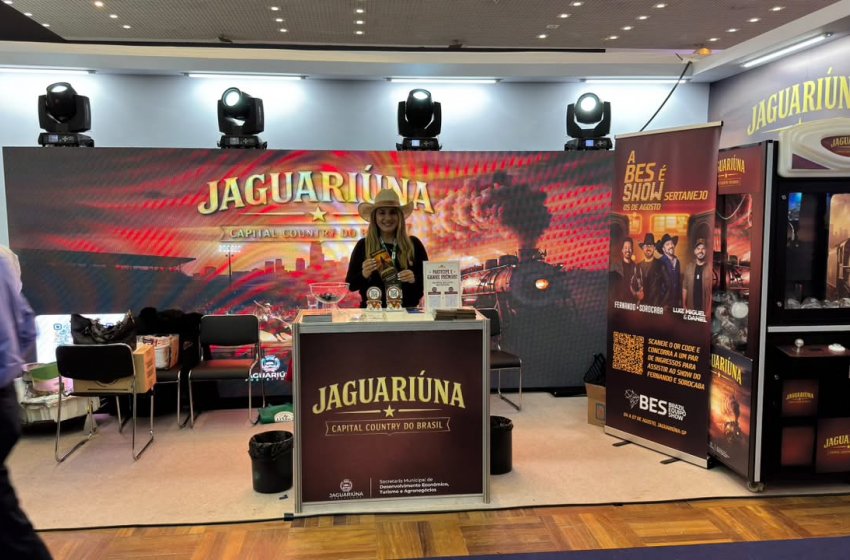 JAGUARIÚNA REFORÇA POTENCIAL TURÍSTICO COM PARTICIPAÇÃO NO 9º CONEXIDADES