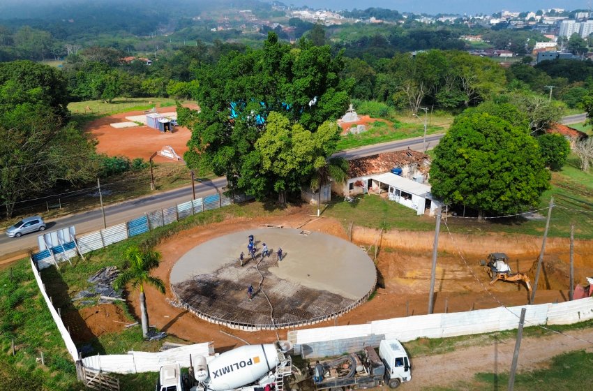 OBRA DO RESERVATÓRIO DA FAZENDA DA BARRA ENTRA NA FASE FINAL 