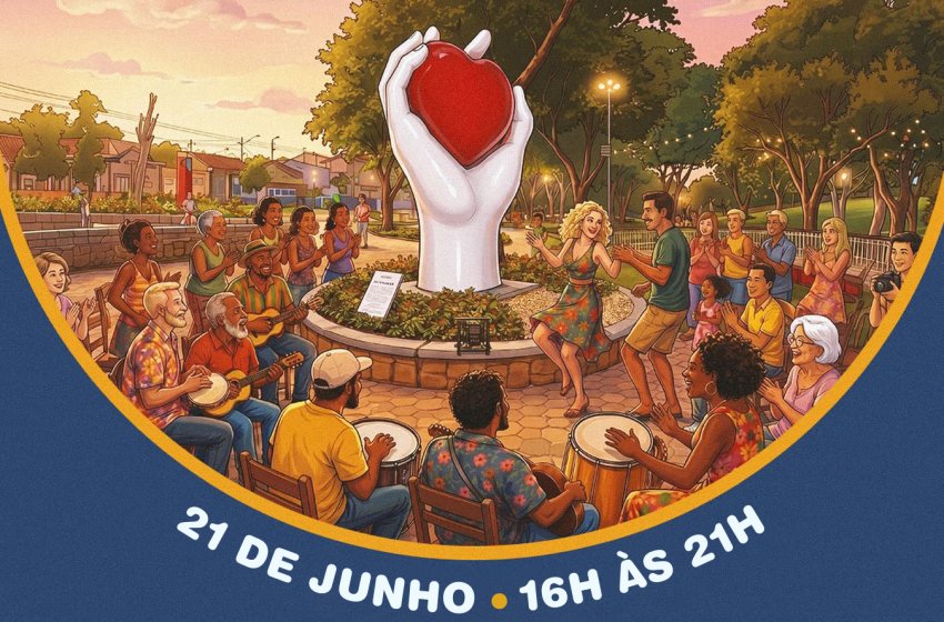 NESTE DOMINGO TEM ‘SAMBA NO PARQUE’ NA PRAÇA DO AMOR
