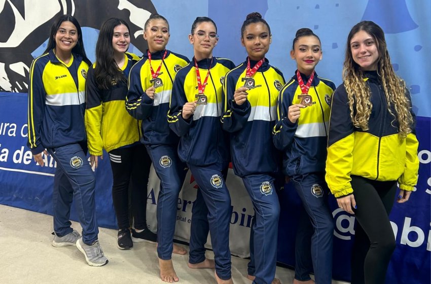 JAGUARIÚNA CONQUISTA EXPRESSIVOS RESULTADOS NA COPA SÃO PAULO DE GINÁSTICA RÍTMICA