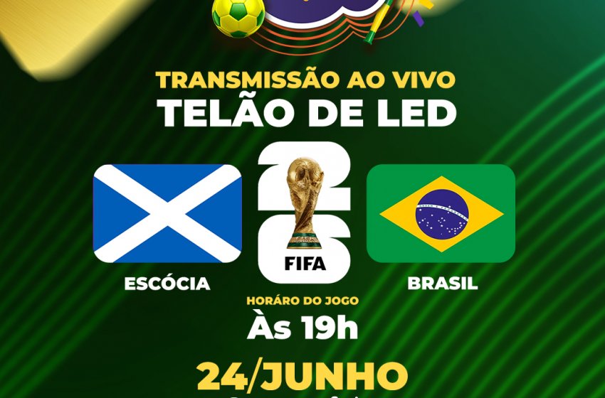 VENHA TORCER PARA O BRASIL HOJE NA FEIRA NOTURNA DE JAGUARIÚNA